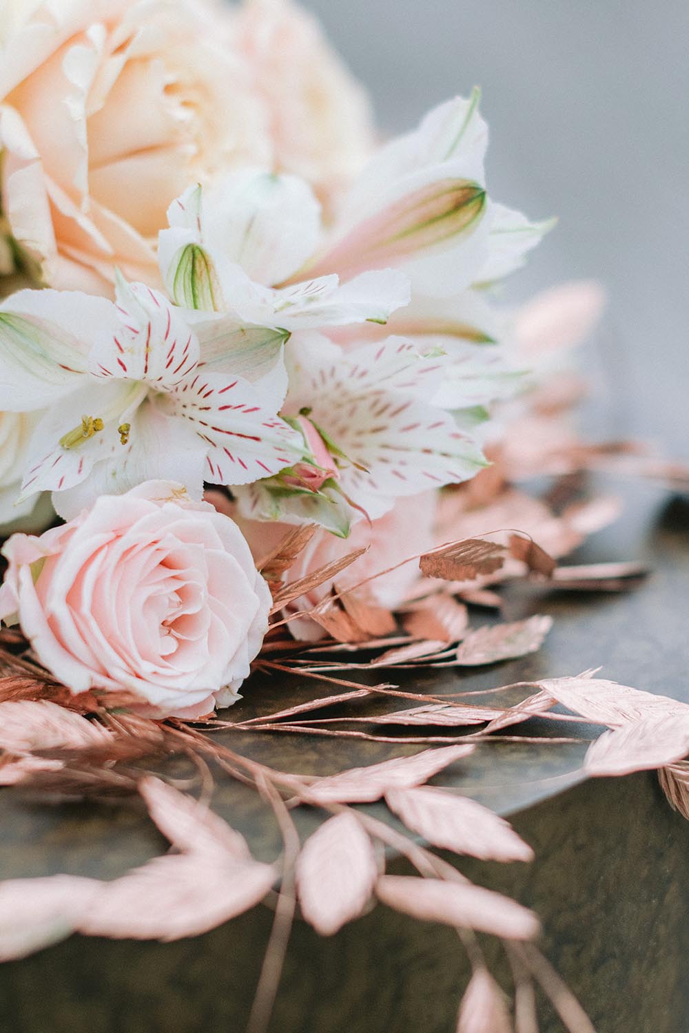 un bouqte de fleurs réalisé par linda champenois